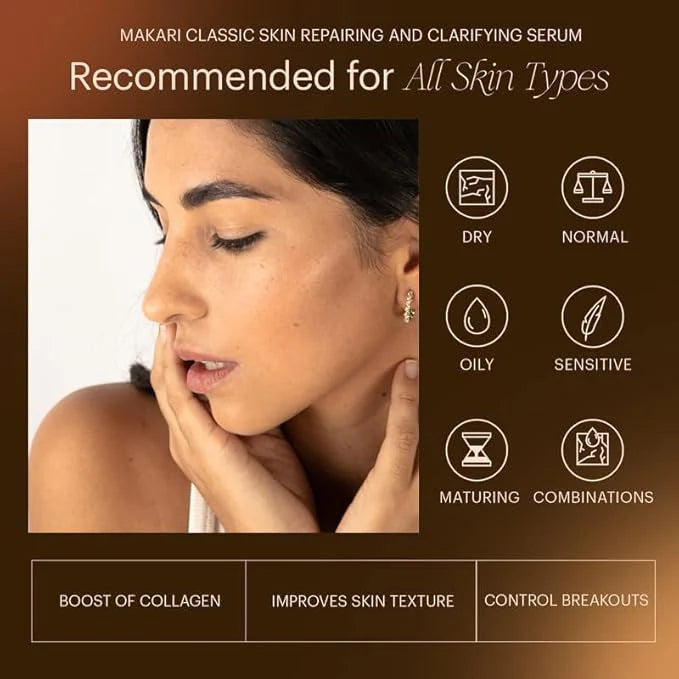 Hautreparierendes und klärendes Serum