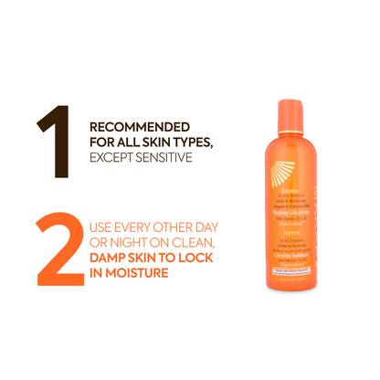 Extremes Argan &amp; Karotten tonisierendes Glycerin