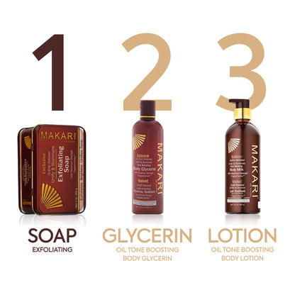 Exklusives Aktiv-Intensiv-Peeling-Seifen-Duo