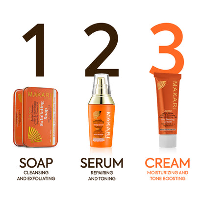 Extreme Active Intense Tone Boosting Gesichtscreme-Duo