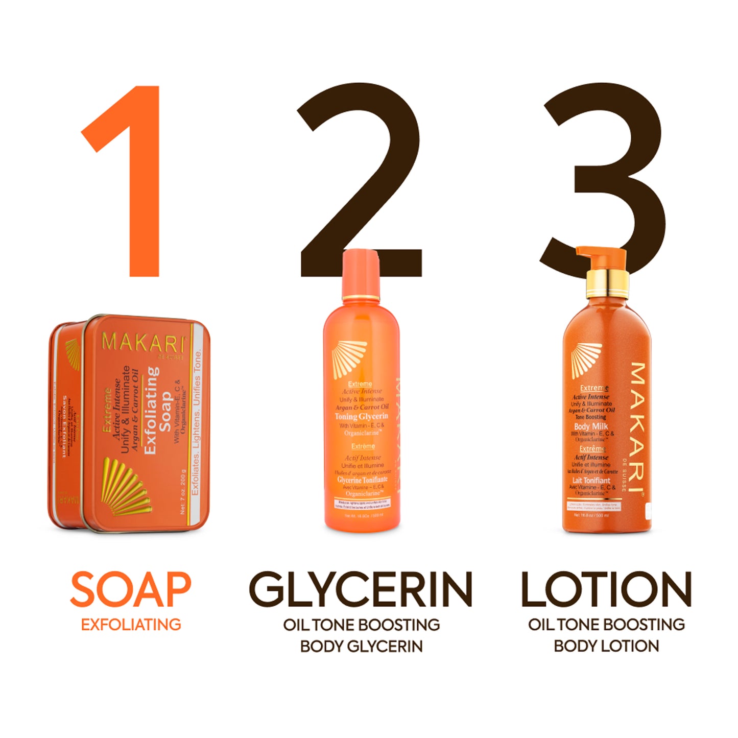 Extreme Argan- und Karotten-Peeling-Seife