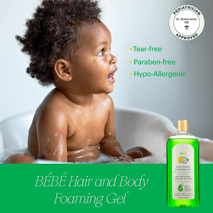 Bebe foaming gel paraben free hypoallergenic wash