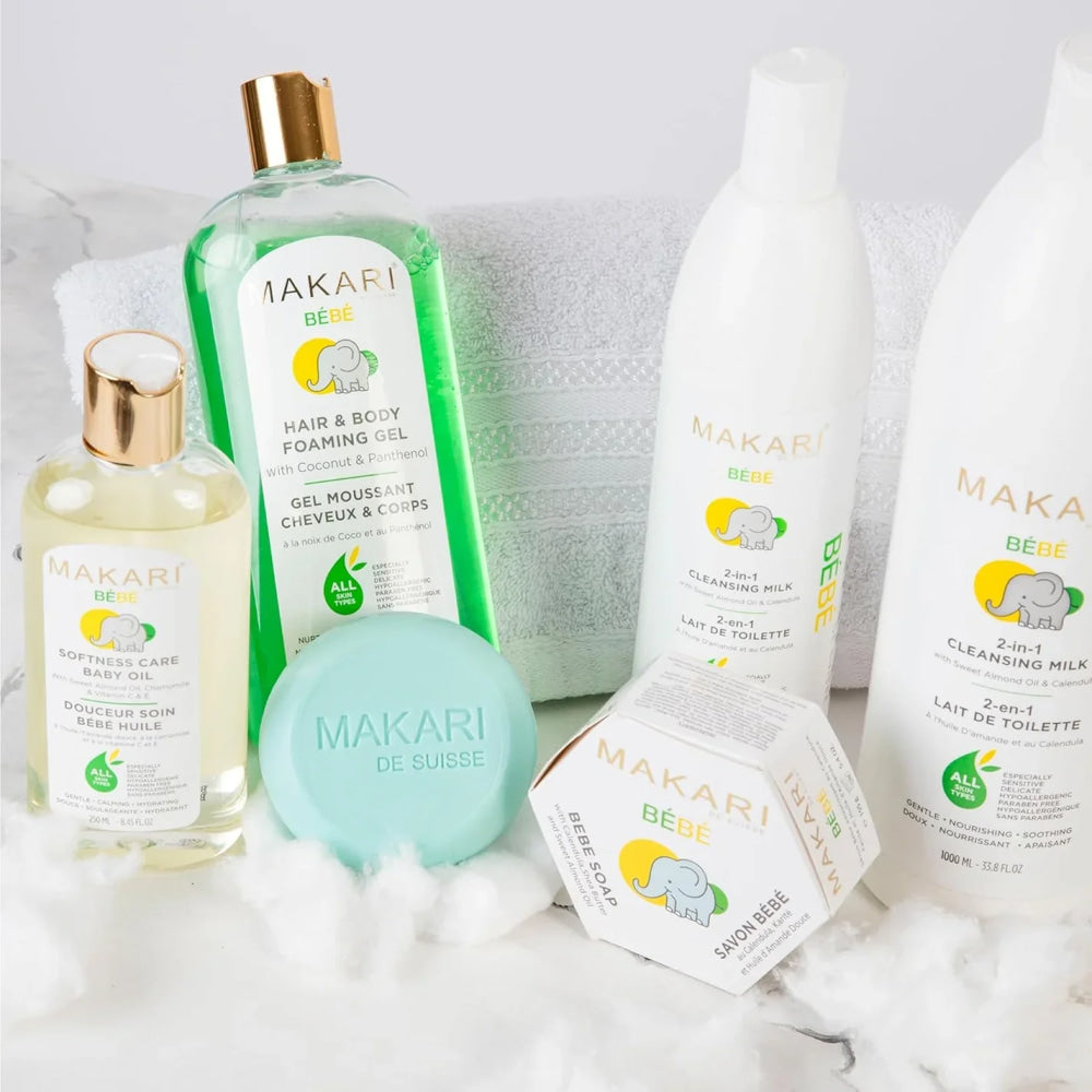 Bebe foaming gel paraben free hypoallergenic wash
