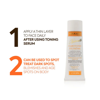 Makari carotonic extreme toning face cream spf 15
