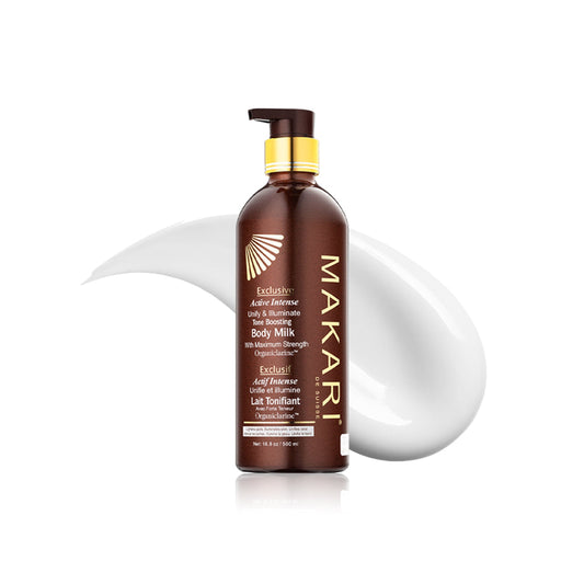 Exclusive active intense illuminate tone boosting milk
