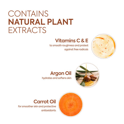 Carrot Toning Glycerin helps fade stretch marks
