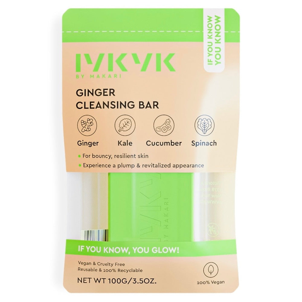 Dermatologist tested ginger cleansing bar sustainable