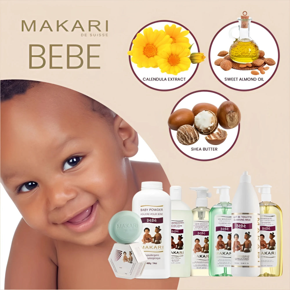 Makari bebe cleansing body lotion 1000ml