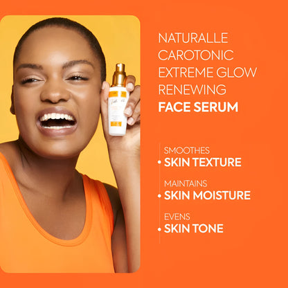 Botanical brightening gift with skin-enriching carrot oil