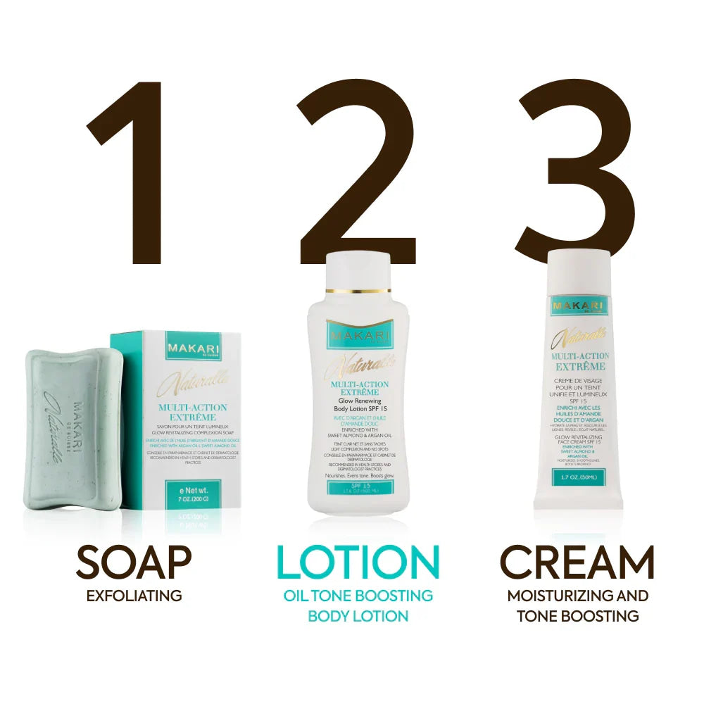 Makari multi-action extreme body lotion spf 15