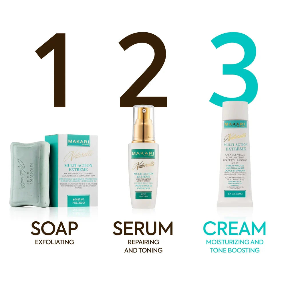 Makari multi-action extreme toning face cream spf 15