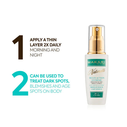 Makari multi-action extreme toning serum spf 15