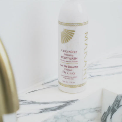 Luxuriöses Peeling-Duo für die Körperwäsche