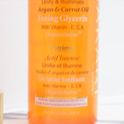 Extremes Argan &amp; Karotten tonisierendes Glycerin