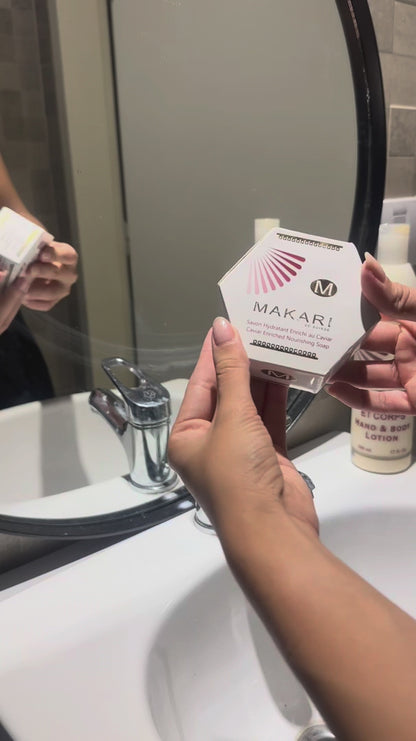 Mit Kaviar angereichertes Seifen-Trio