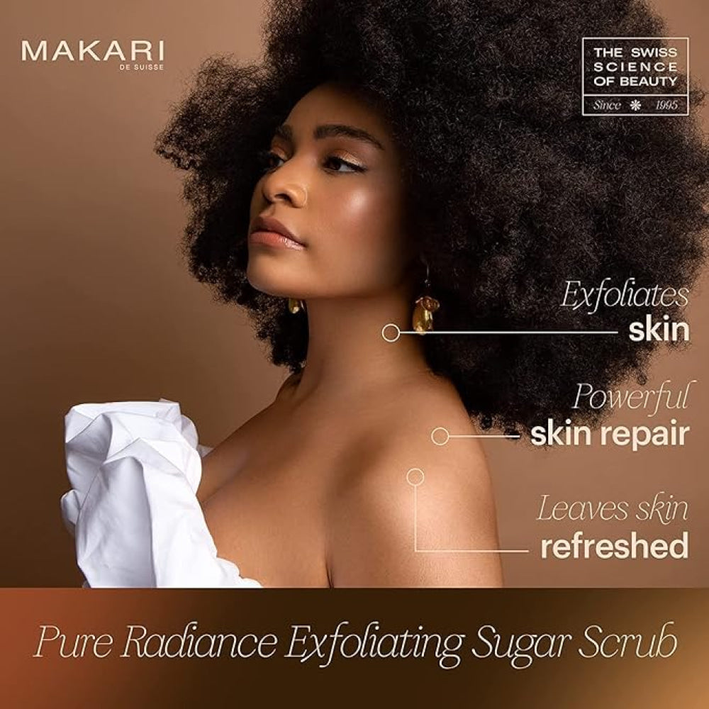 Makari pure radiance exfoliating scrub