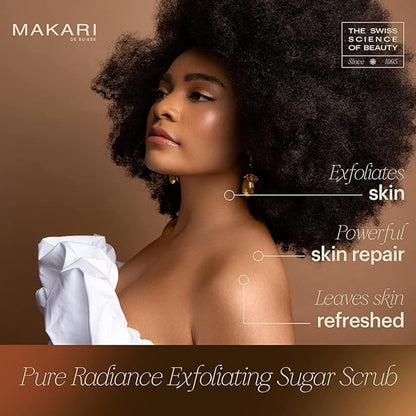 Makari pure radiance exfoliating scrub