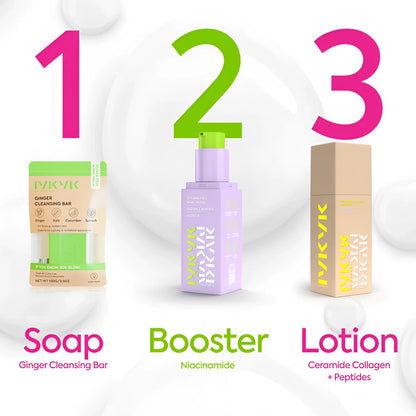 Glycolic and lactic acid face serum with fruit extract