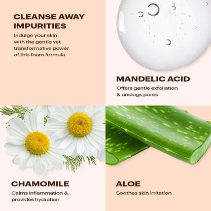 Makari renewal glow cleansing foam
