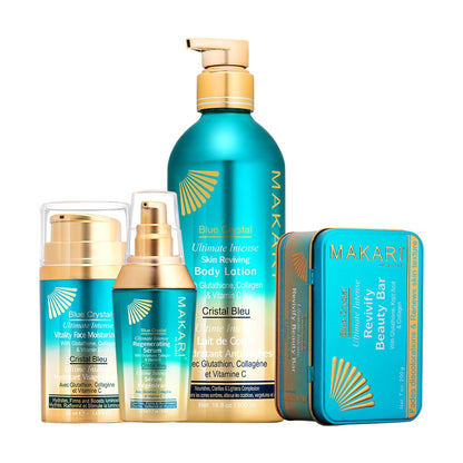 Makari Blue Crystal 4 Gift Set