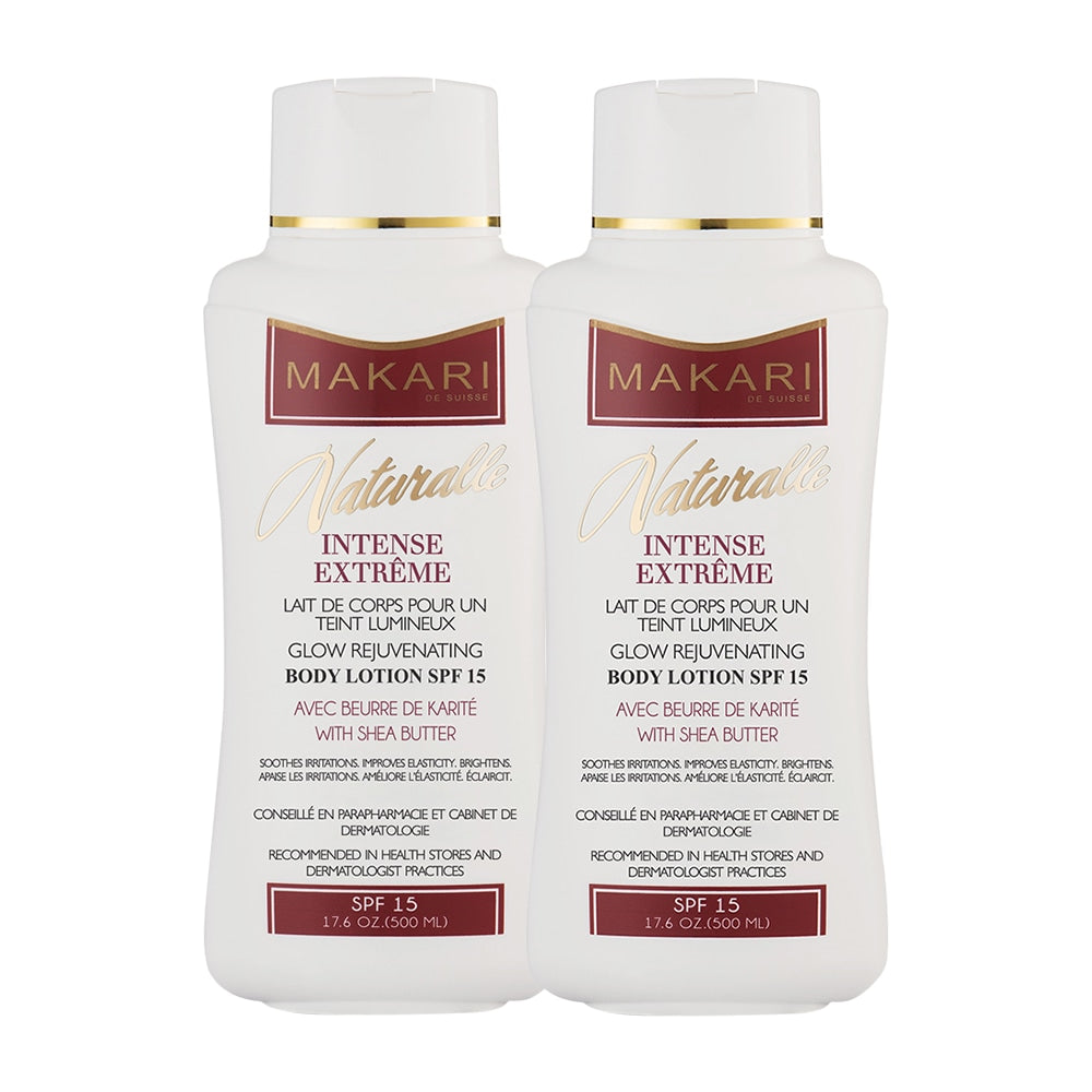 Makari Intense Extreme Body Lotion Spf 15 Duo